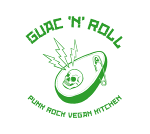 GUAC round green on white cirlce 1